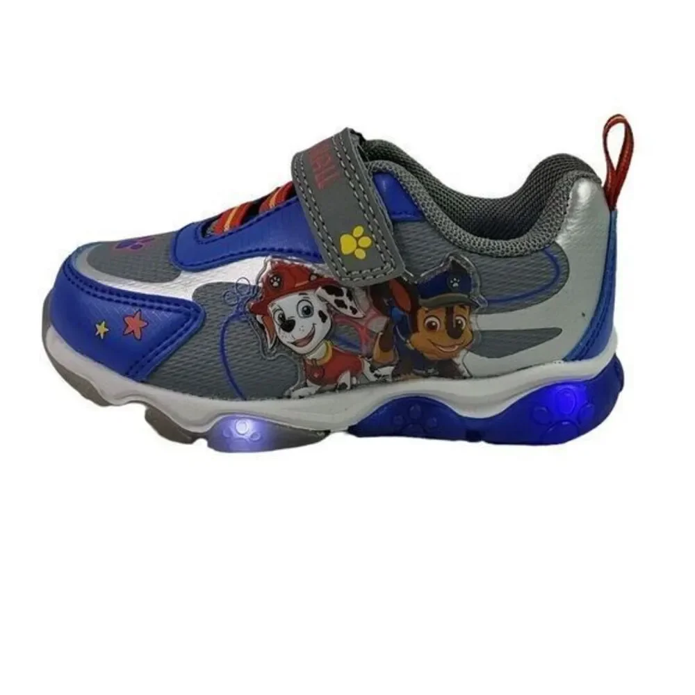 New Paw Patrol Toddler Boys' Slip-On Sneakers, Size 8, Blue, Multicolor (15 Cms)